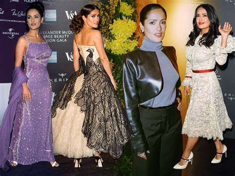 Salma Hayek’s Best Fashion Moments Are About More Than Sex 